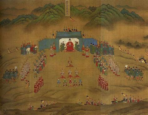 Imjin sodan 1592-1598 taistelut: Joseonin Korean kuningas Seonjongin strategiat ja poliittiset ristiriidat